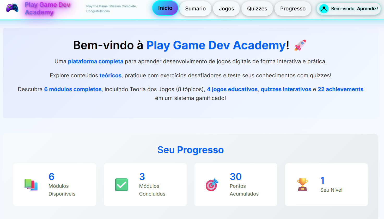 Sistema de Gestão TCC Preview