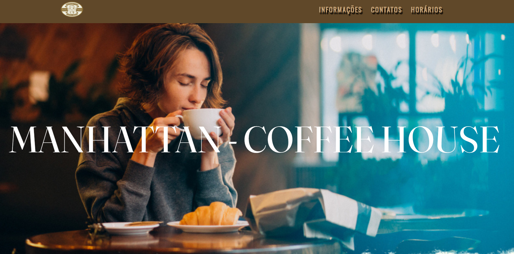 Projeto Site Cafeteria Preview